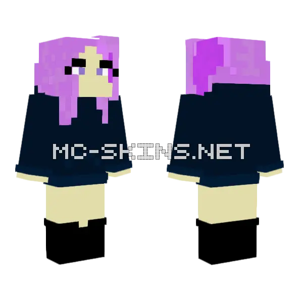 Iron4wolfs Skin Minecraft skin, front and back