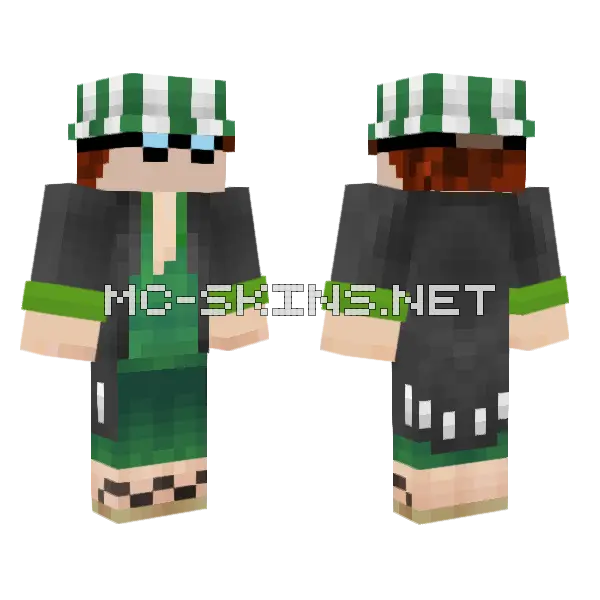 Is Dream Minecraft skin, front and back
