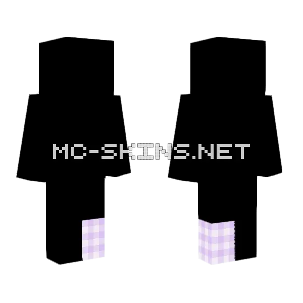 Is It A Flannel Is It A Hat Minecraft skin, front and back