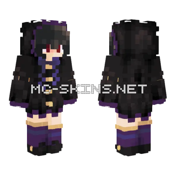 Is Sneaking Around Worth It Minecraft skin, front and back