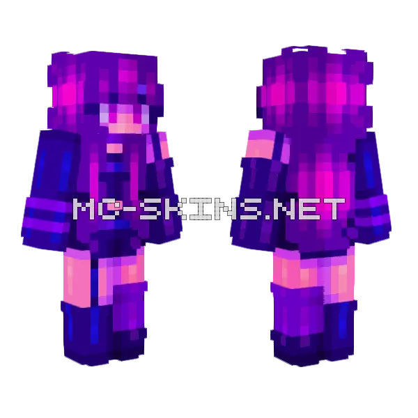 Is This Better Minecraft skin, front and back