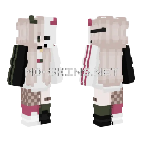 Is This Me Or Someone Else Minecraft skin, front and back