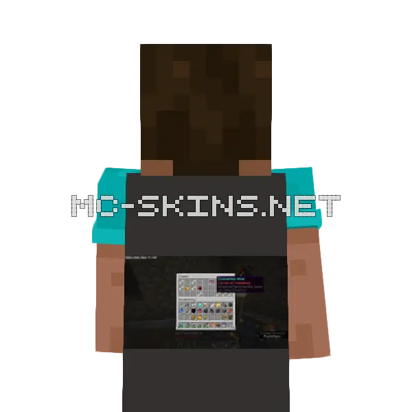 Is this the best enchanted book of all time? Minecraft cape worn on a player