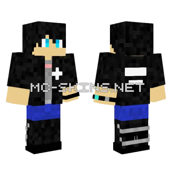 Isai MJ Skin Personal Minecraft skin, front and back