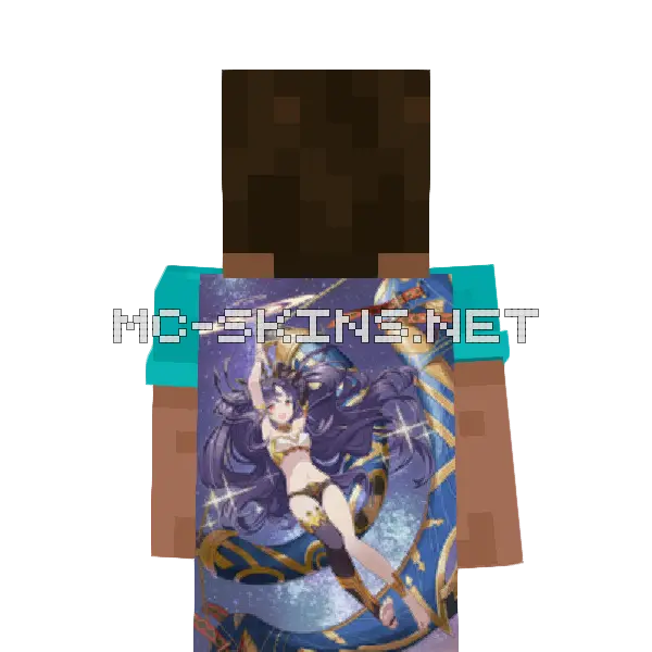 Ishtar Flying cape, outside and lining