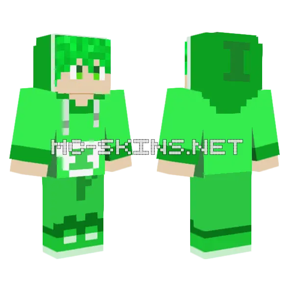 Ismacorona Jr Minecraft skin, front and back