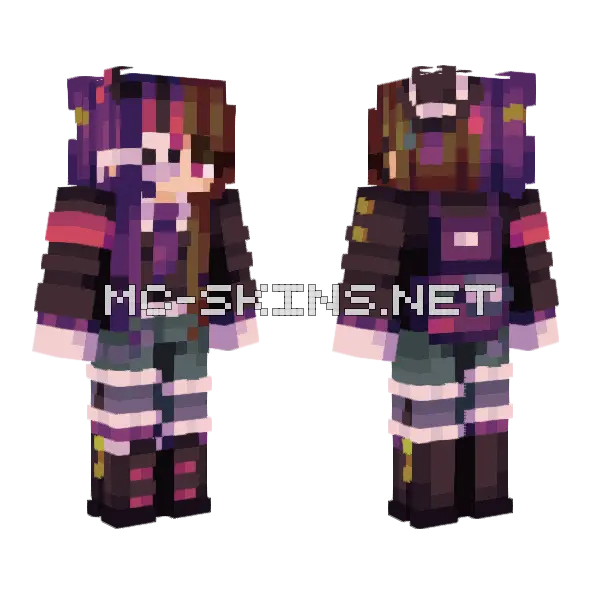 It Begins Sf2026 08 Minecraft skin, front and back
