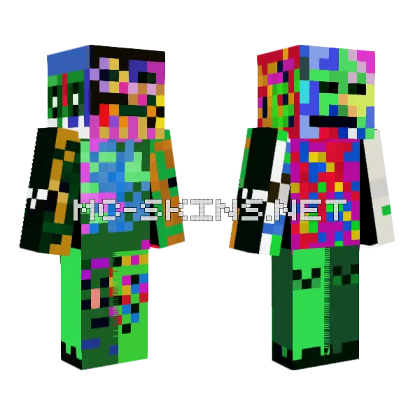 It S Just Like Me Minecraft skin, front and back