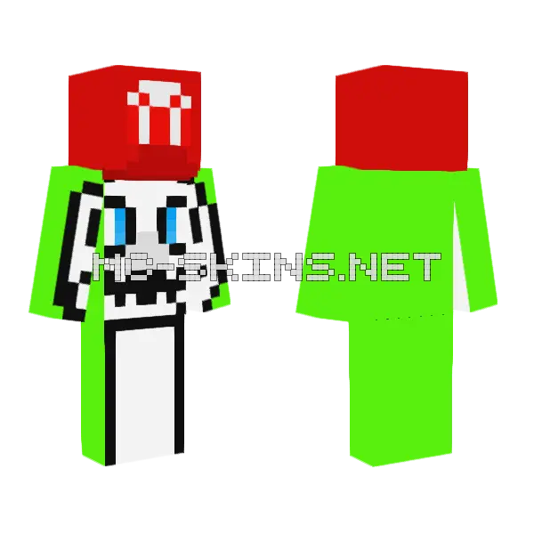 It S Me Mario Minecraft skin, front and back