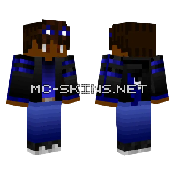 It Swaterwolfytskinv3 Minecraft skin, front and back