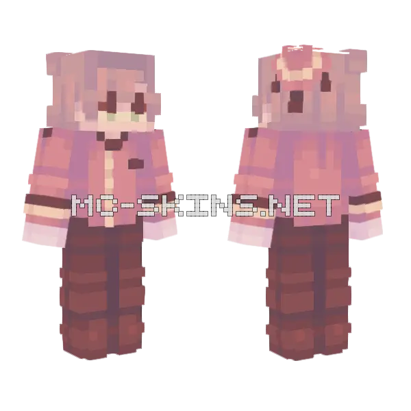 Its Just A Burning Memory Minecraft skin, front and back