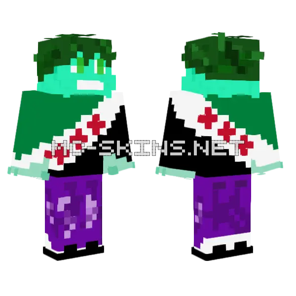 itzalkad1 Skin, front and back