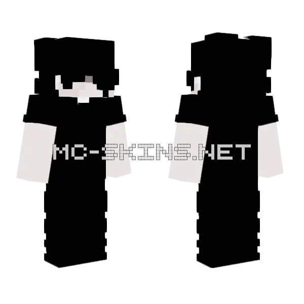 Itzmetoji Skin Minecraft skin, front and back