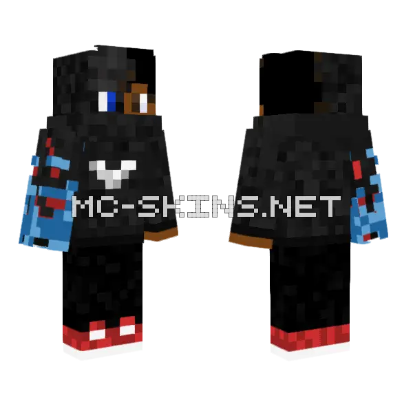 iuiukukjjjjjjjjjj Minecraft skin, front and back