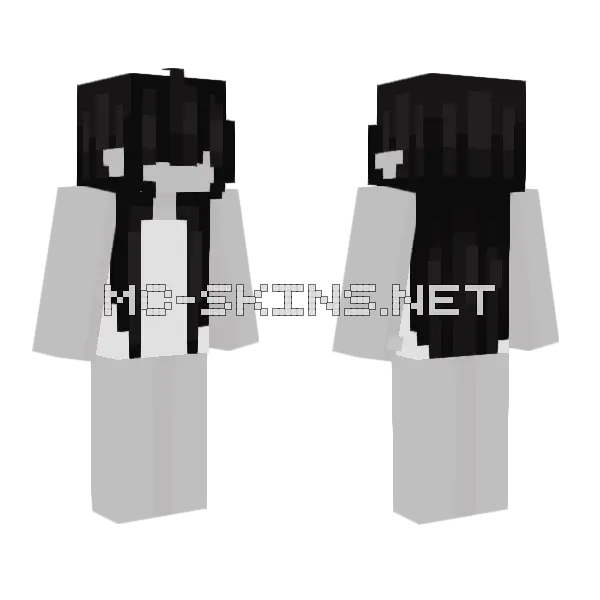 Iutuyyutyu Boy Minecraft skin, front and back