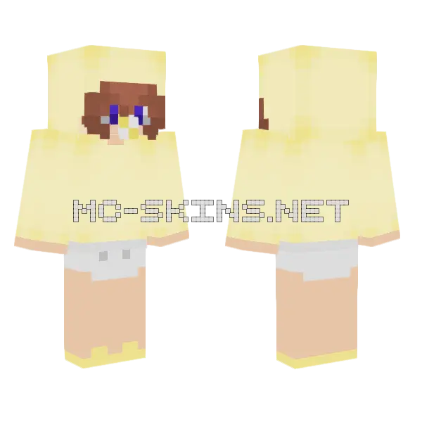 Jackie Child Skin Minecraft skin, front and back