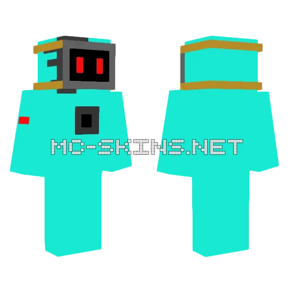 Jacob The Human Minecraft skin, front and back