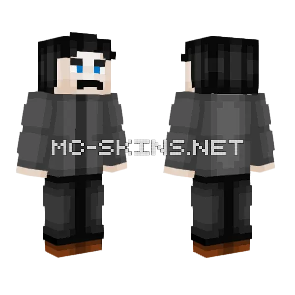 Jacques Duquesne Minecraft skin, front and back
