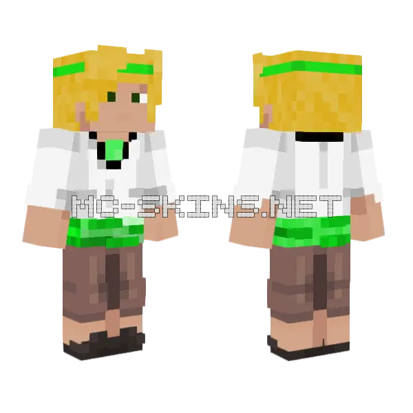 Jager Sombrero Minecraft skin, front and back