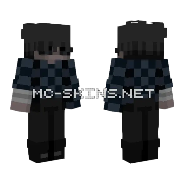 Jake Minecraft skin, front and back
