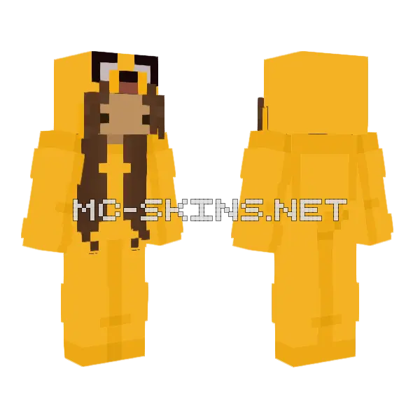 Jake the Dog Onesie, front and back