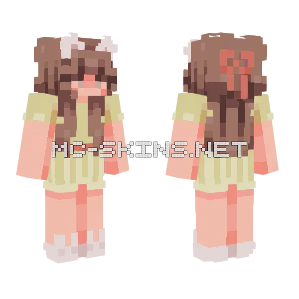 Jam Jam Minecraft skin, front and back