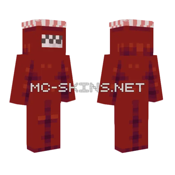 Jam Remake Minecraft skin, front and back