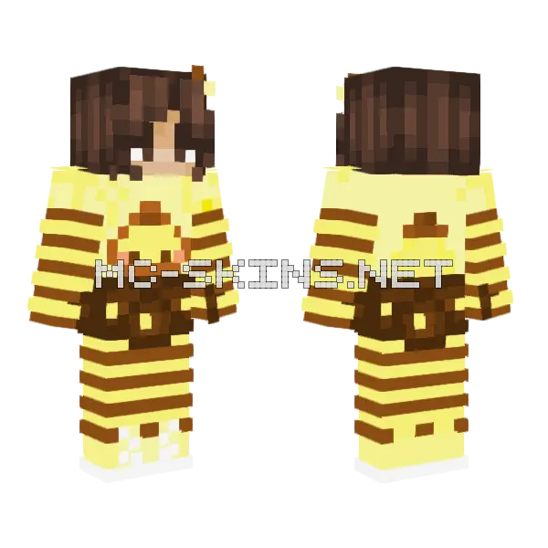 Jamal Ppp Minecraft skin, front and back
