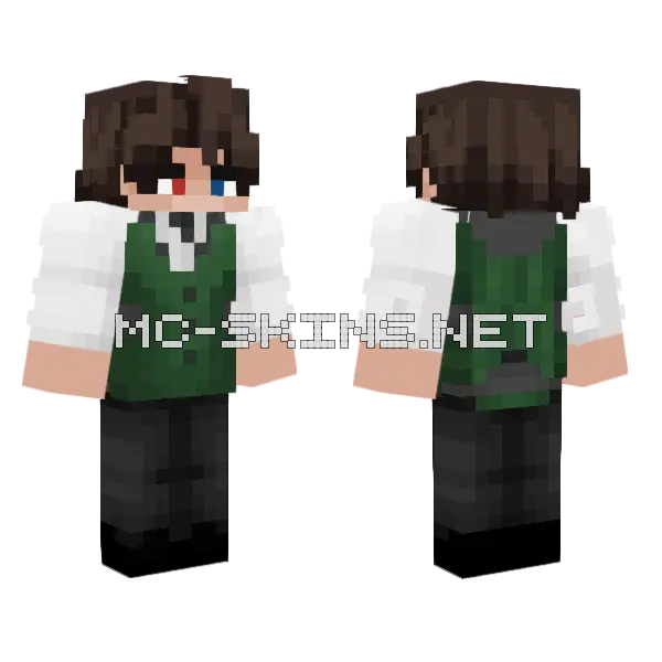 James Medieval Suit, front and back