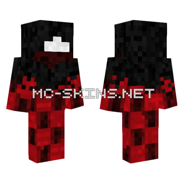 Jason 3 Minecraft skin, front and back