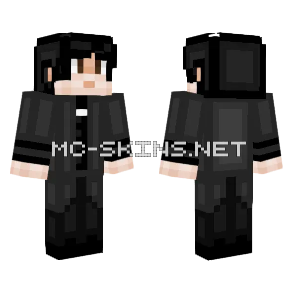 Jason Miller Minecraft skin, front and back