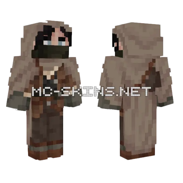 Jasper Minecraft skin, front and back