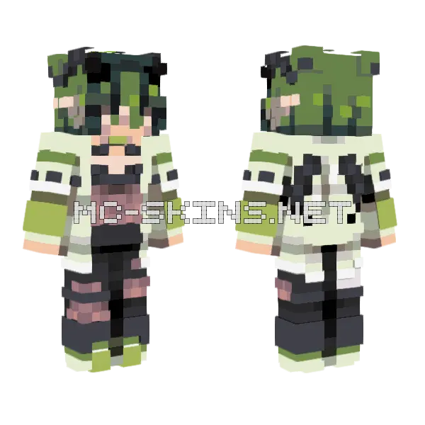 Jasper Skin Minecraft skin, front and back