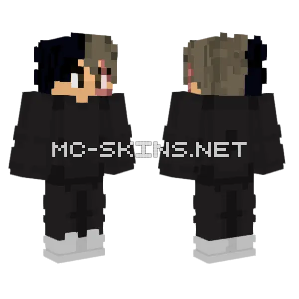 Jav Robos Minecraft skin, front and back