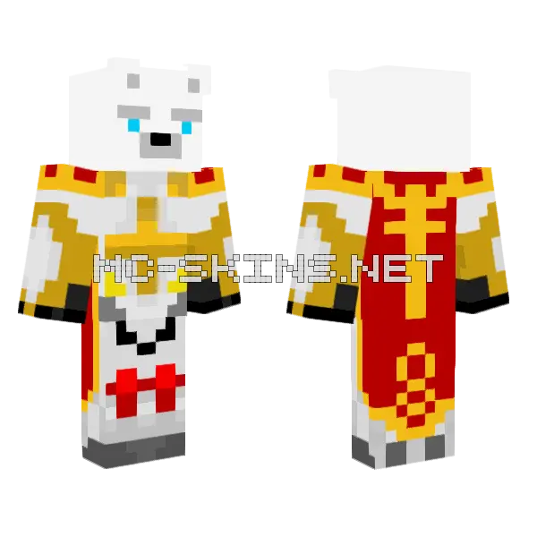 Jawa Ascended Updated Minecraft skin, front and back