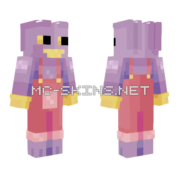 Jax My Love Minecraft skin, front and back