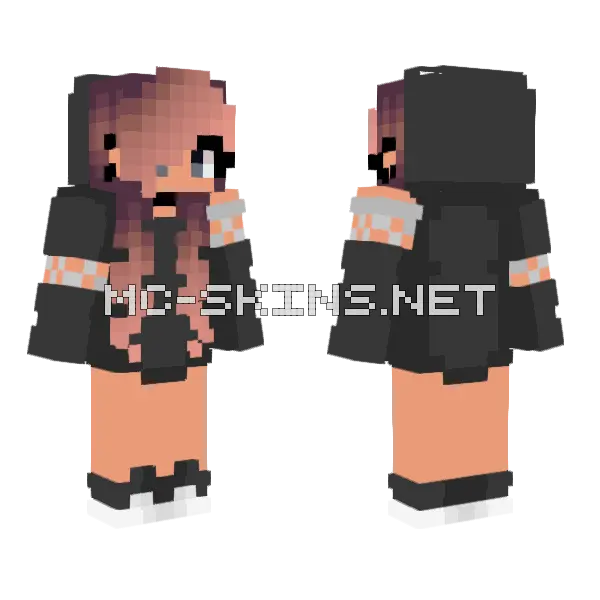 Jaycee Minecraft skin, front and back
