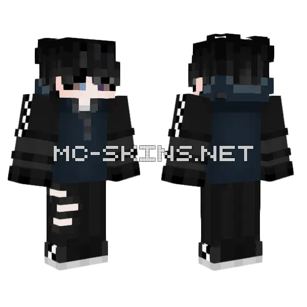 Jaydenn 2 Minecraft skin, front and back