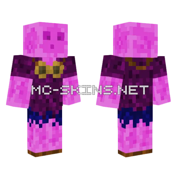 Jchaosx Minecraft skin, front and back
