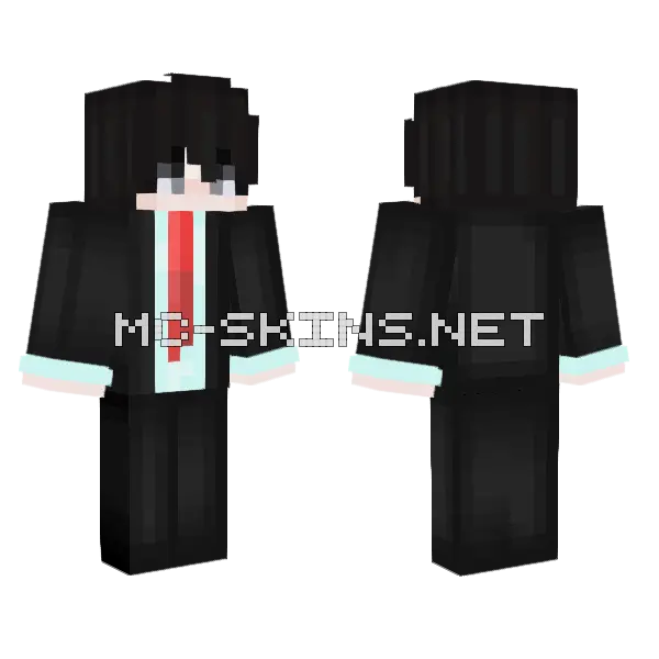 Jd Gamerz Original Skin Minecraft skin, front and back