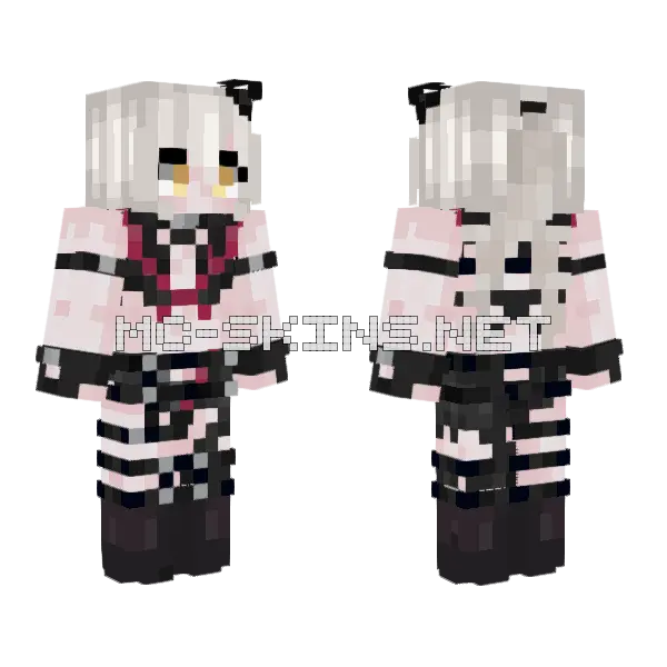 Jeanne Alter Skin Minecraft skin, front and back