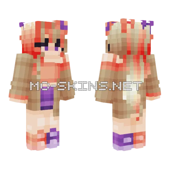 Jelly S My Jam Request Minecraft skin, front and back