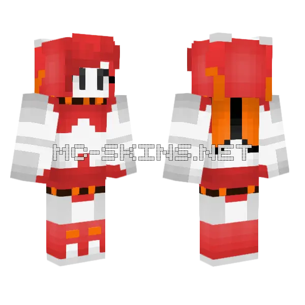 Jenny Addon Skin Minecraft skin, front and back
