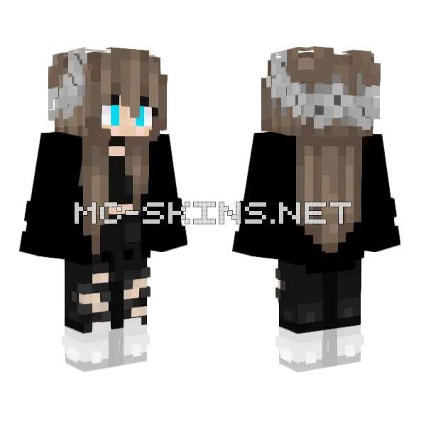 Jenny Addon Skin Minecraft skin, front and back