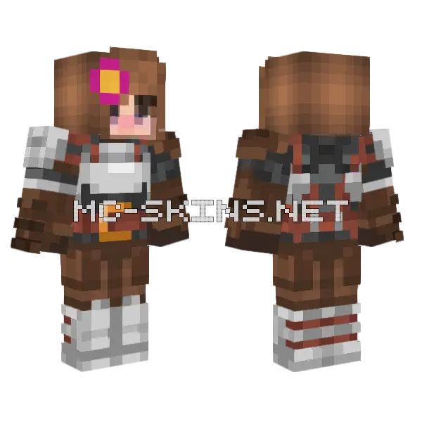 Jenny Addon Skin Minecraft skin, front and back