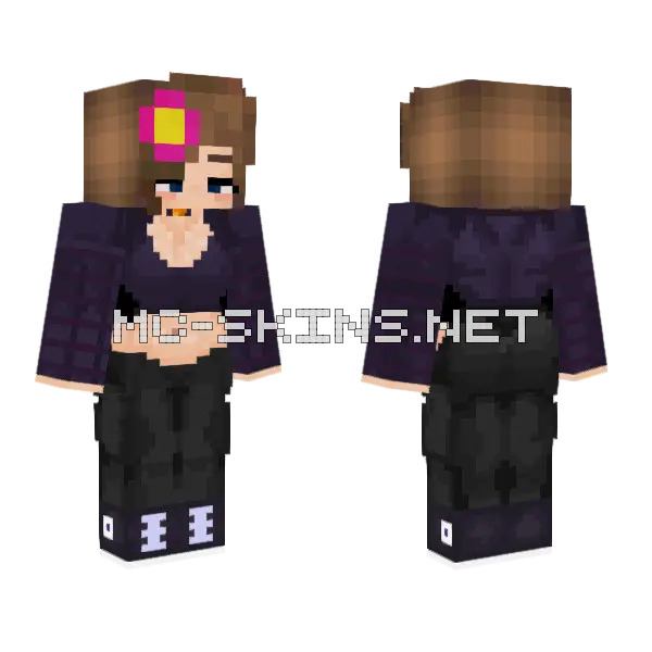 Jenny Belle HD Skin Minecraft skin, front and back