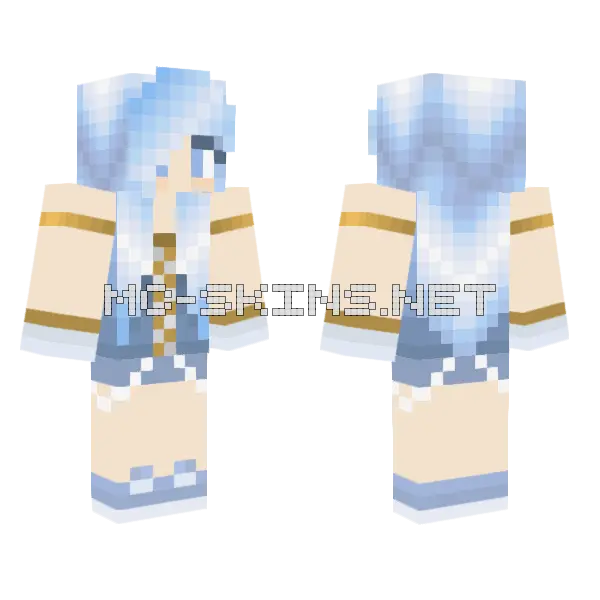 Jenny Character Skin Minecraft skin, front and back