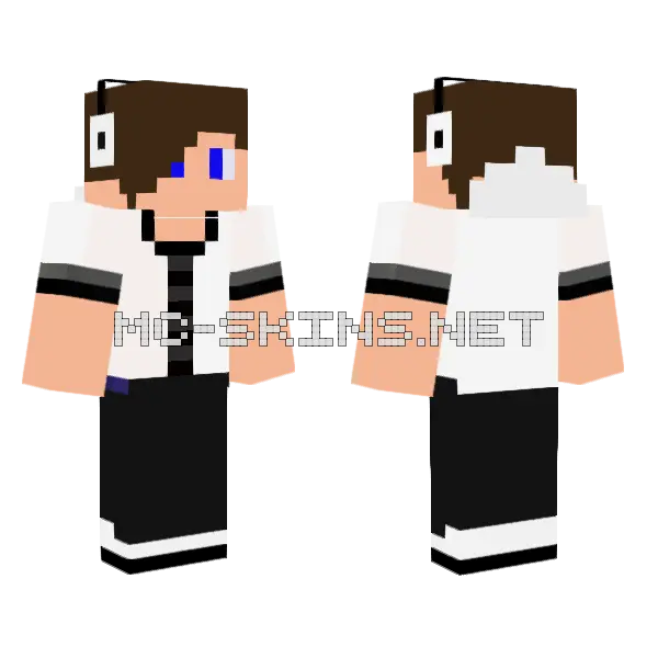 Jenny Character Skin Minecraft skin, front and back