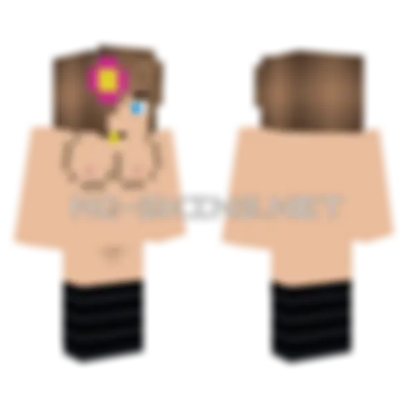 Jenny Character Skin Minecraft skin, front and back