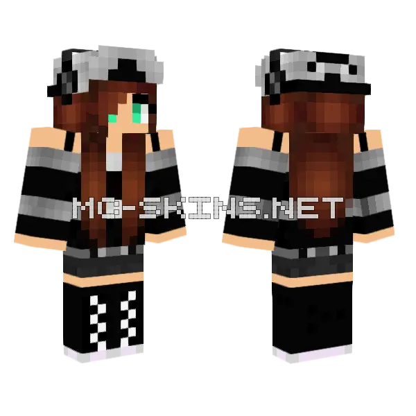 Jenny Character Skin Minecraft skin, front and back